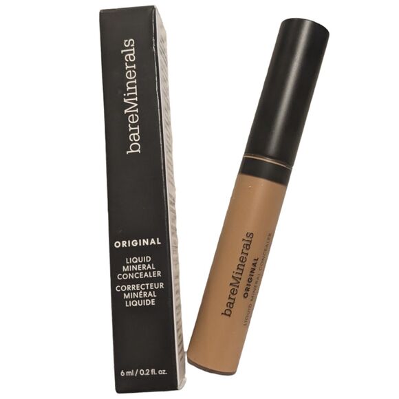 bareMinerals Original Liquid Mineral Concealer TAN 4C 0.2oz - New 2040 - Picture 1 of 4